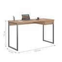 Ver imagem 4 de Conjunto de Mesa e Buffet Lumoro Garruer 1 Gaveta MDP 120cm Montana Casah
