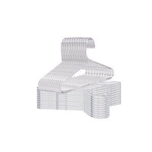 Cabides Tradicional Extra Grosso Transparente Com 25 Unidades