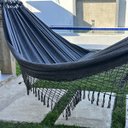 Ver imagem 2 de Rede Grande De Dormir Para Casal King 4,70m Várias Cores:Marrom listrada