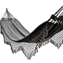 Ver imagem 1 de Rede Grande De Dormir Para Casal King 4,70m Várias Cores:Marrom listrada