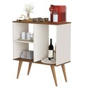 Ver imagem 2 de Cantinho do Café Axios Off Canela com Nichos Modelo Retro Aparador de Sala