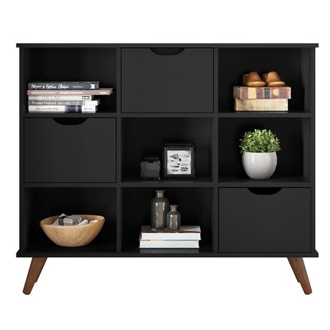 Nicho Organizador c/ 3 Gavetas Vintage Haia Q01 - Doce Sonho Móveis NICHO ORGANIZADOR NICHO DECORATI