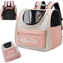 Ver imagem 1 de Mochila Transporte Bolsa Carregar Pet Gato Cachorro Animais Estimaçao Bolso Ventilaçao Vista Panoram