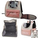 Ver imagem 5 de Mochila Transporte Bolsa Carregar Pet Gato Cachorro Animais Estimaçao Bolso Ventilaçao Vista Panoram