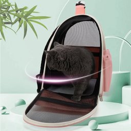 Mochila Transporte Bolsa Carregar Pet Gato Cachorro Animais Estimaçao Bolso Ventilaçao Vista Panoram - 8