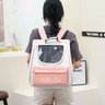 Mochila Transporte Bolsa Carregar Pet Gato Cachorro Animais Estimaçao Bolso Ventilaçao Vista Panoram - 17