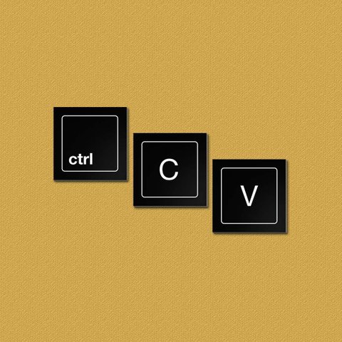 Ctrl C+v - Quadros ou Placas Modulares com 3 Peças
