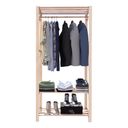 Ver imagem 2 de Closet Aberto Design Arara 3 Prateleiras Organizadoras Promo Technox