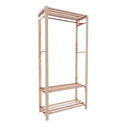 Closet Aberto Design Arara 3 Prateleiras Organizadoras Promo Technox - 4