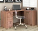 Ver imagem 1 de Mesa para Home Office com Gavetas e 02 Portas Me4100 - Tecno Mobili Amêndoa