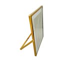 Ver imagem 1 de Porta Retrato Metal Dourado - Borda Slim 20 x 25cm