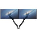 Ver imagem 4 de Suporte de Mesa para Monitor até 24 Articulado Duplo com Regulagem Contínua de Altura Octoo