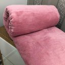 Ver imagem 1 de Cobertor Manta Aconchego King Ultrasoft Dupla Face - Rosa - 100% Poliéster