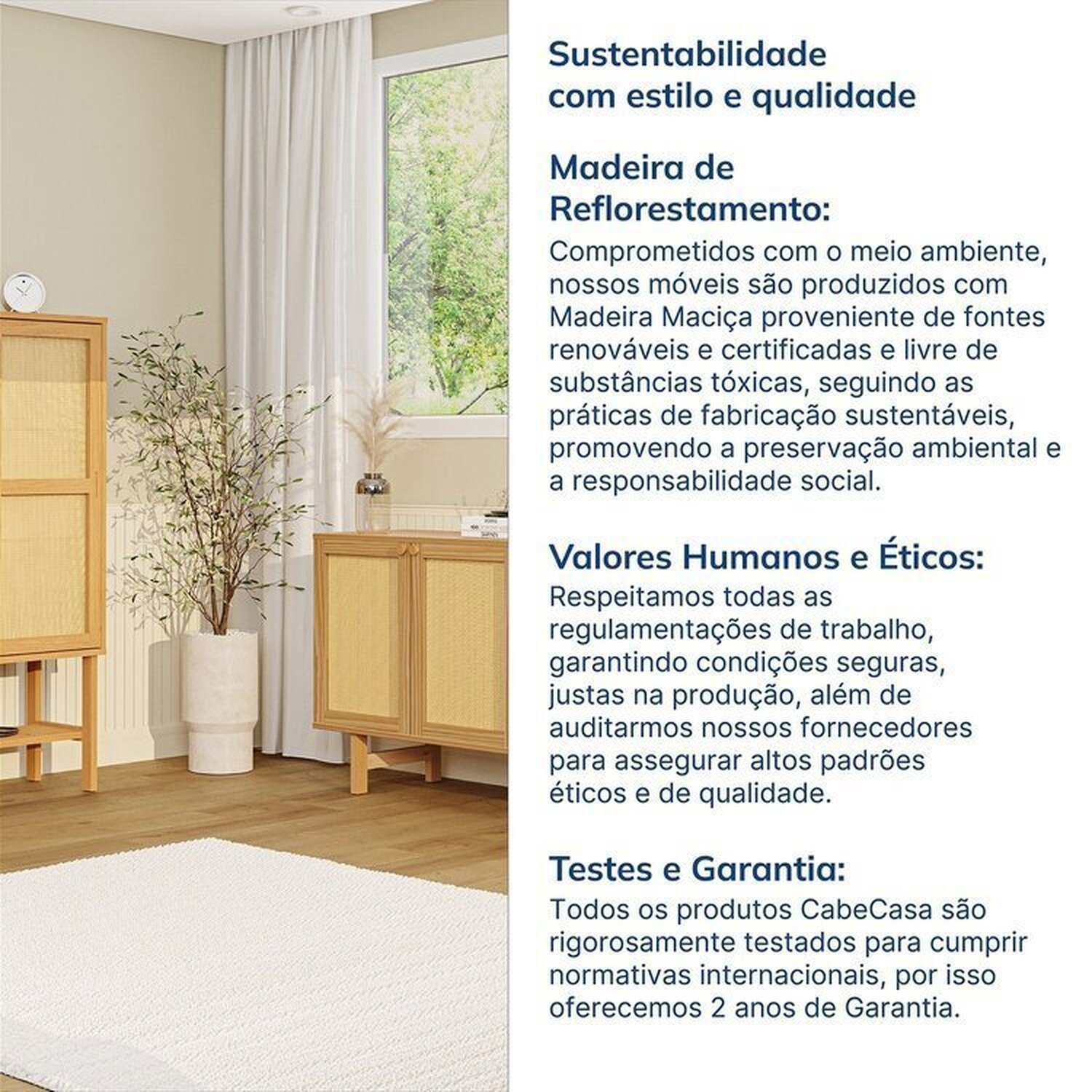Kit Balcão 4 Portas Rattan com Cristaleira Porta Rattan Magna Cabecasa Madeiramadeira - 11