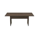 Ver mais imagens de Mesa de Escritório para Reunião 6 Lugares 180x90cm Studio Nogueira Lamina Marrom