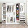 Estante Sapateira Vertical 10 Divisórias Organizador Cabideiro Armário Prateleiras Closet - 6