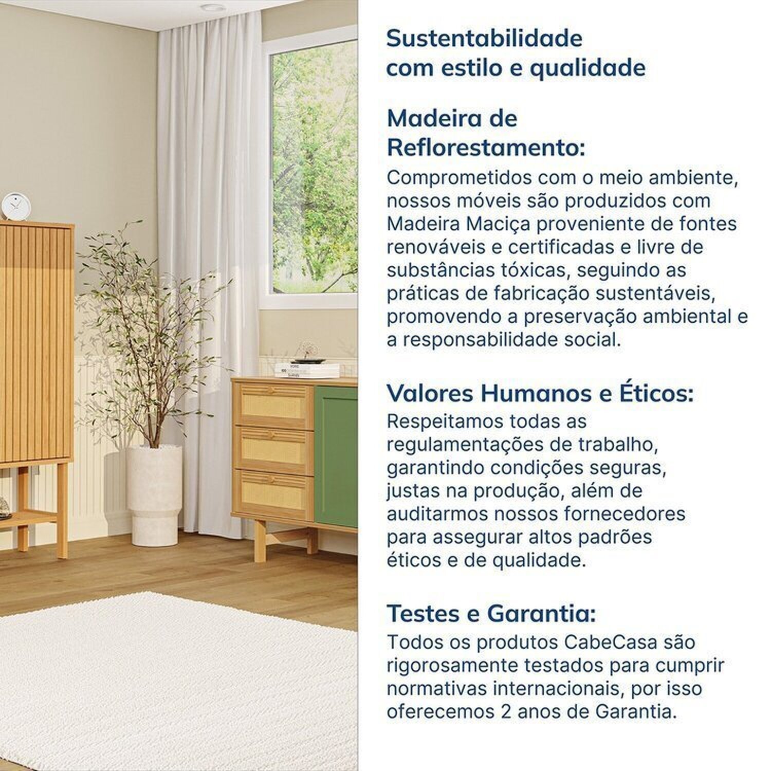 Kit Buffet 2 Portas Laca 3 Gavetas Rattan com Cristaleira Porta Ripada Magna Cabecasa Madeiramadeira - 12