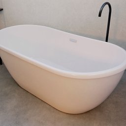 Banheira de Imersão   Bologna 160cm X 83cm X 63cm em Acrilico - 6