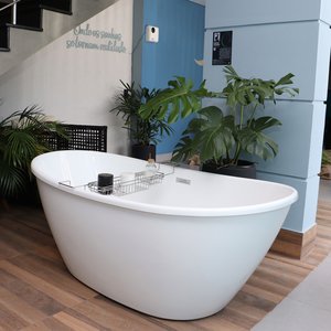 Banheira de Imersão   Bologna 160cm X 83cm X 63cm em Acrilico