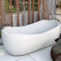 Banheira de Imersão  Saturnia 180cm X 85cm X 64cm  em Acrilico - 6