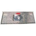 Ver imagem 1 de Pia de Granito Cinza Corumba 1,20 Metro - LA