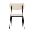 Ver imagem 2 de Kit com 2 Cadeiras para Sala de Jantar Mona Yescasa Bege/Areia Corriente/Caramelo