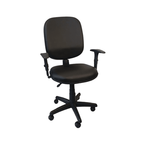 Cadeira Escritório Diretor Nr17 - Back System + Braços Regulagem:cinza