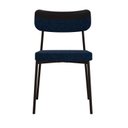 Ver imagem 7 de Kit com 2 Cadeiras para Sala de Jantar Mona Yescasa Azul/Corriente/Preto