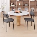 Ver imagem 3 de Kit com 2 Cadeiras para Sala de Jantar Mona Yescasa Cinza/Corriente