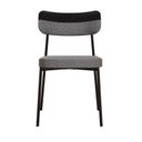 Ver imagem 7 de Kit com 2 Cadeiras para Sala de Jantar Mona Yescasa Cinza/Corriente/Preto