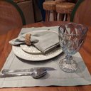 Ver imagem 5 de Jogo 12 Taças de Vidro Diamond Diamante Azul Metálico para Água 325ml Lyor