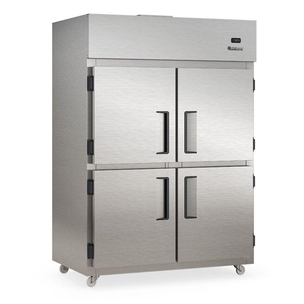 Geladeira Comercial 4 Portas Grcr4p Gelopar Refrigerador 1421 Litros Inox 220v - 1