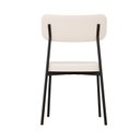 Ver imagem 2 de Kit com 2 Cadeiras para Sala de Jantar Mona Yescasa Branco/Palha Corriente