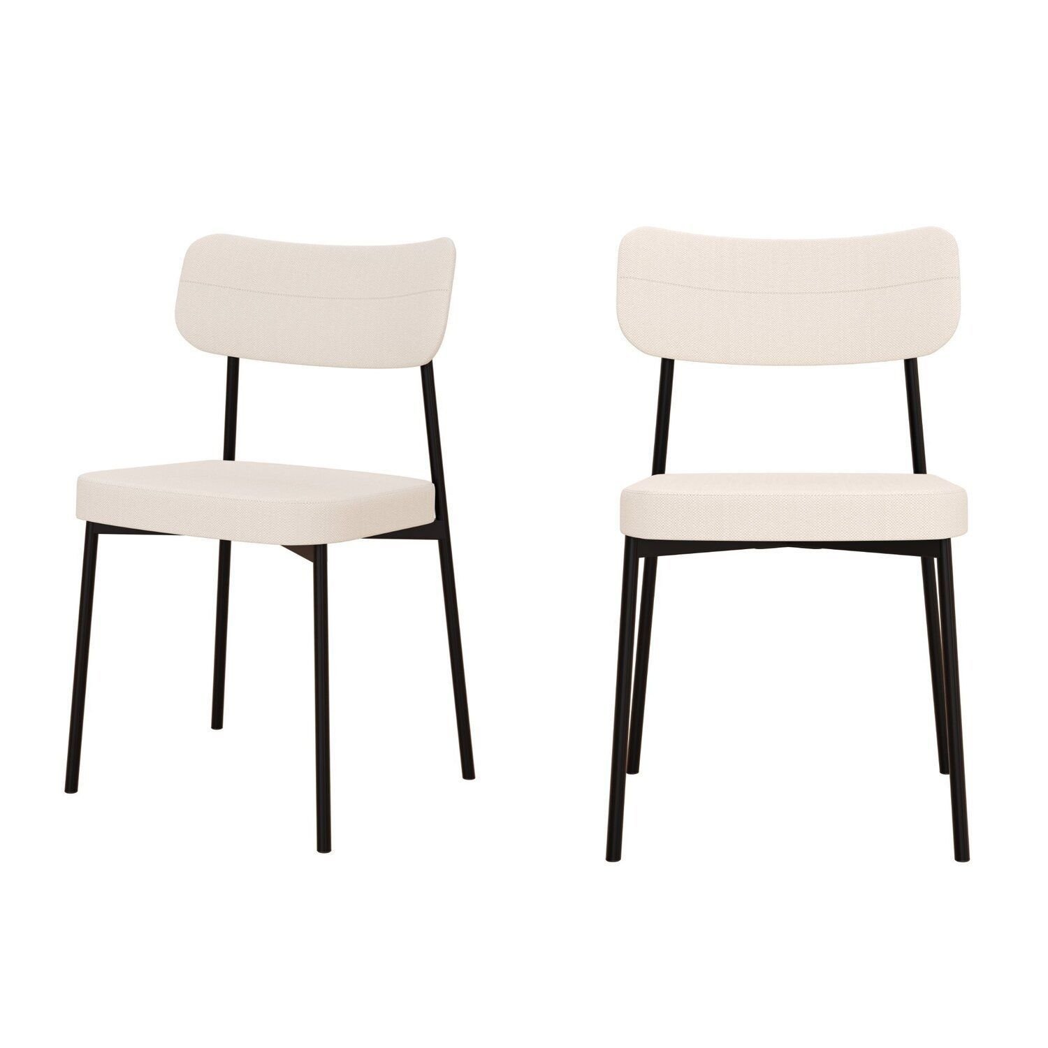 Kit com 2 Cadeiras para Sala de Jantar Mona Yescasa