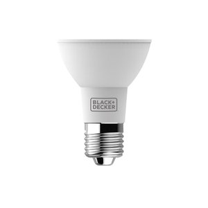 Lâmpada Led Par20 100-240v 2700k 7w Irc 80 Ip65 Black=decker