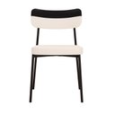 Ver imagem 7 de Kit com 2 Cadeiras para Sala de Jantar Mona Yescasa Branco/Palha Corriente/Preto