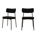 Ver imagem 1 de Kit com 2 Cadeiras para Sala de Jantar Mona Yescasa Preto