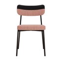 Ver imagem 7 de Kit com 2 Cadeiras para Sala de Jantar Mona Yescasa Rosa/Linked/Preto