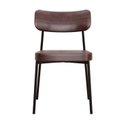 Ver imagem 7 de Kit com 2 Cadeiras para Sala de Jantar Mona Yescasa Marrom/Café