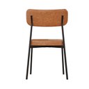 Ver imagem 2 de Kit com 2 Cadeiras para Sala de Jantar Mona Yescasa Marrom/Caramelo