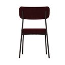 Ver imagem 2 de Kit com 2 Cadeiras para Sala de Jantar Mona Yescasa Vermelho/Bordô