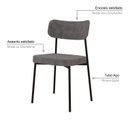 Ver imagem 5 de Kit com 2 Cadeiras para Sala de Jantar Mona Yescasa