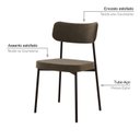 Ver imagem 5 de Kit com 2 Cadeiras para Sala de Jantar Mona Yescasa