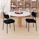 Ver imagem 3 de Kit com 2 Cadeiras para Sala de Jantar Mona Yescasa Preto/Black