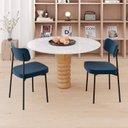 Ver imagem 3 de Kit com 2 Cadeiras para Sala de Jantar Mona Yescasa Azul/Blue