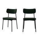 Ver imagem 1 de Kit com 2 Cadeiras para Sala de Jantar Mona Yescasa Verde/Green