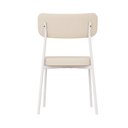 Ver imagem 2 de Kit com 2 Cadeiras para Sala de Jantar Mona Yescasa Bege/Areia Corriente/Branco