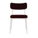 Ver imagem 7 de Kit com 2 Cadeiras para Sala de Jantar Mona Yescasa Vermelho/Bordô/Branco