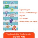 Ver imagem 6 de Toalha de Banho Infantil Divertidamente 2 Lepper Felpuda de Algodão Disney Pixar 60x120 Piscina