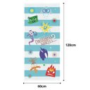 Ver imagem 2 de Toalha Banho Divertidamente 2 Felpuda Estampada 60 X 120 Cm